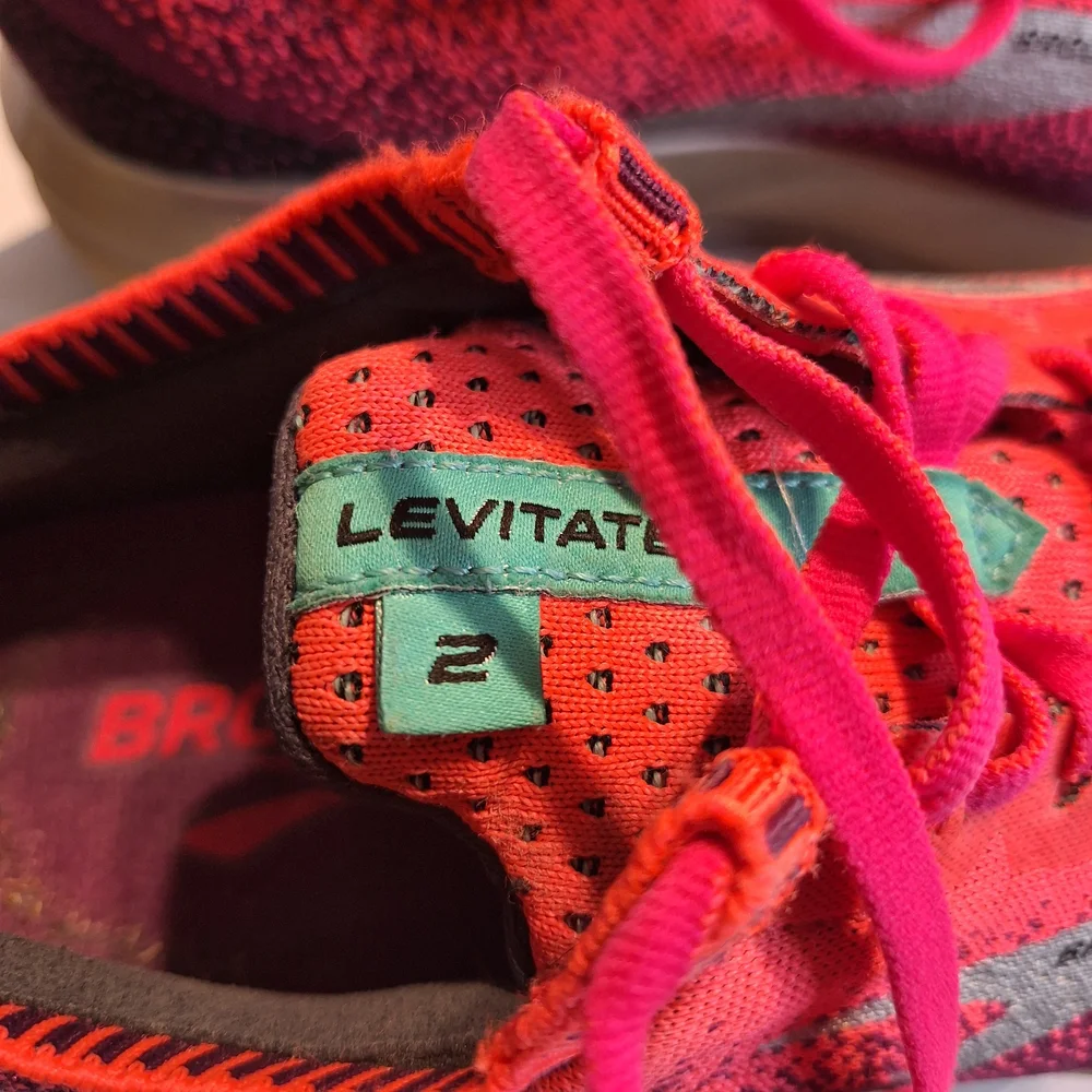 Brooks Levitate 2 Women's Sneakers Shoes. Size 8.5 - Picture 7 of 11